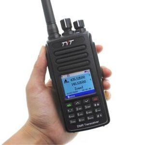 TYT MD-UV390 DMR Digital Radio IP67 Waterproof 5W Dual band Two Way Radio + USB